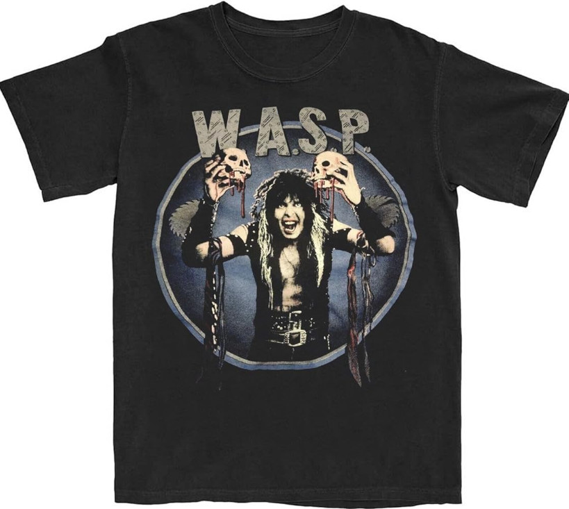 Vintage W.A.S.P Graphic Unique Black unisex Unisex T-Shirt Full Size