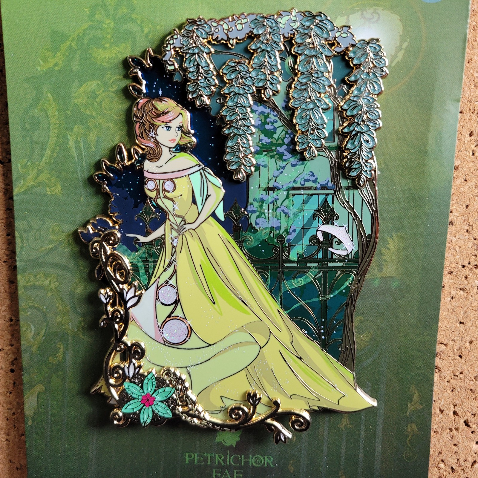 Cursed Coronation Princess Anastasia - Green LE 50 Fantasy Pin - PetrichorFae