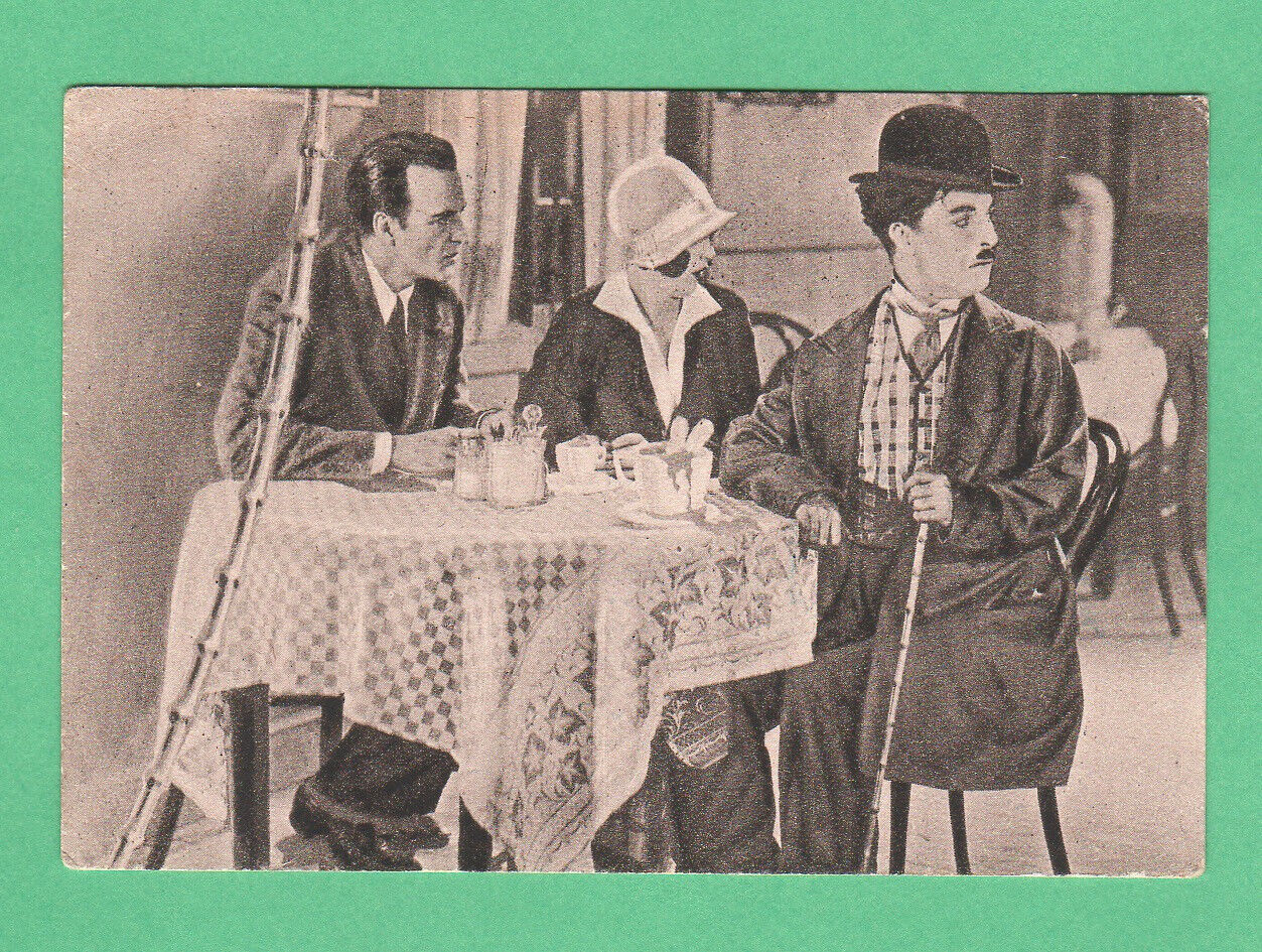 1920's Amatller Charlie Chaplin Spanish Picture Puzzle Card # 15