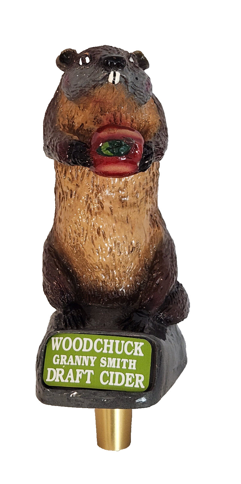 Woodchuck Granny Smith Draft Cider Tap Handle - Resin - 8-1/4\