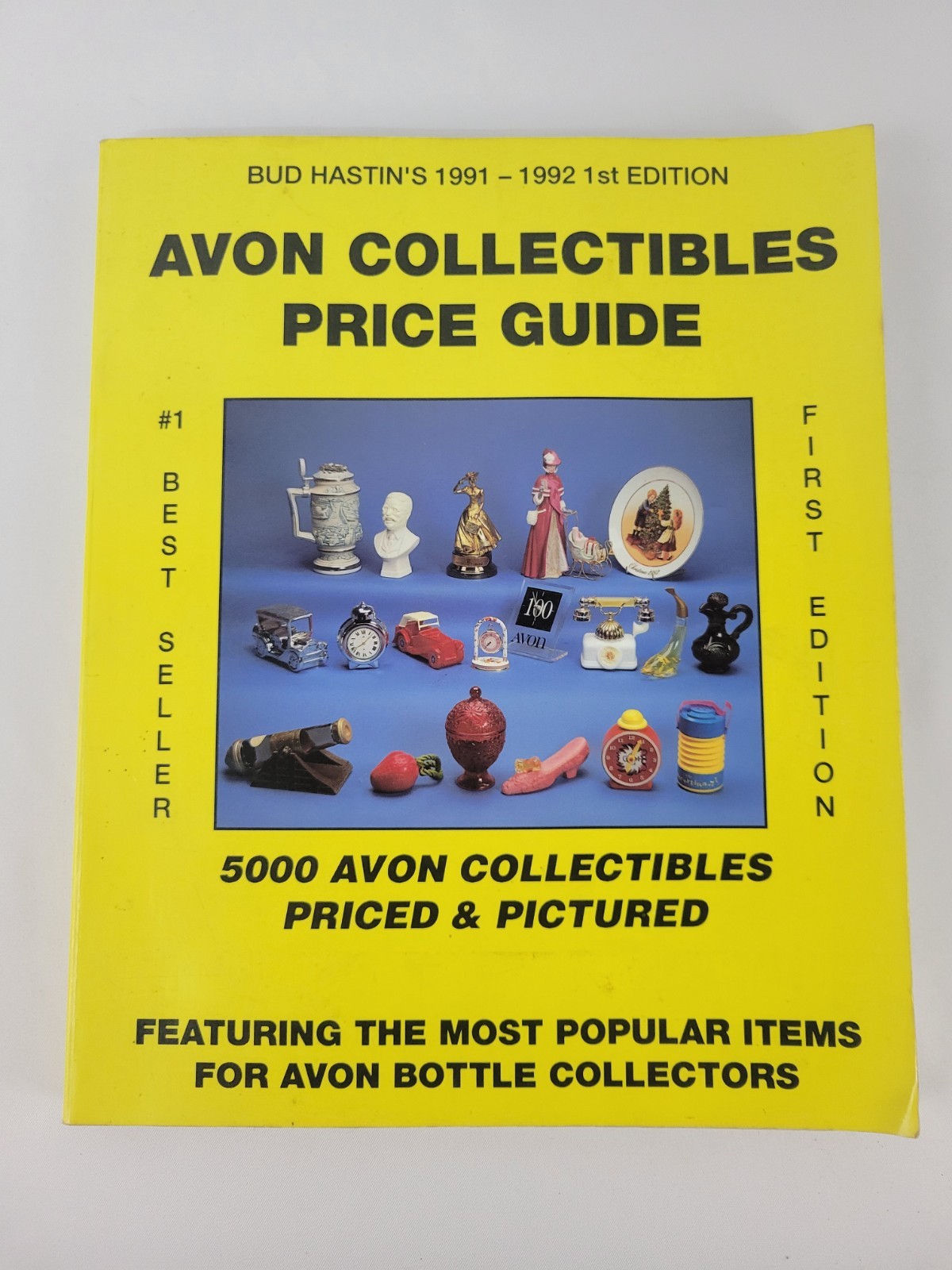 Bud Hastin 1991-1992 Avon Collectibles Price Guide 1st Edition Reference Book