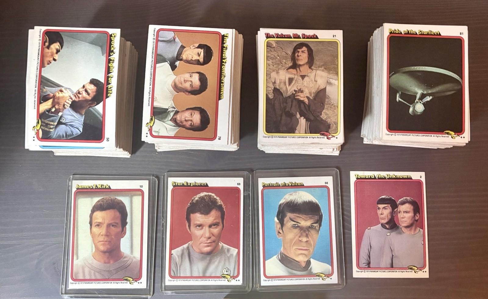 Lot of 360 Total Vintage 1979 Topps Star Trek The Motion Picture Trading Cards Lot of 360 Total Vintage 1979 Topps Star Trek The Motion Picture Trading Cards