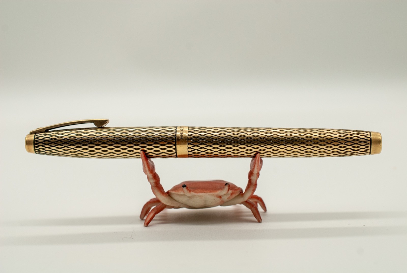 Vintage Sheaffer Imperial Sovereign 14K Gold Filled Fountain Pen 14K Nib Vintage Sheaffer Imperial Sovereign 14K Gold Filled Fountain Pen 14K Nib