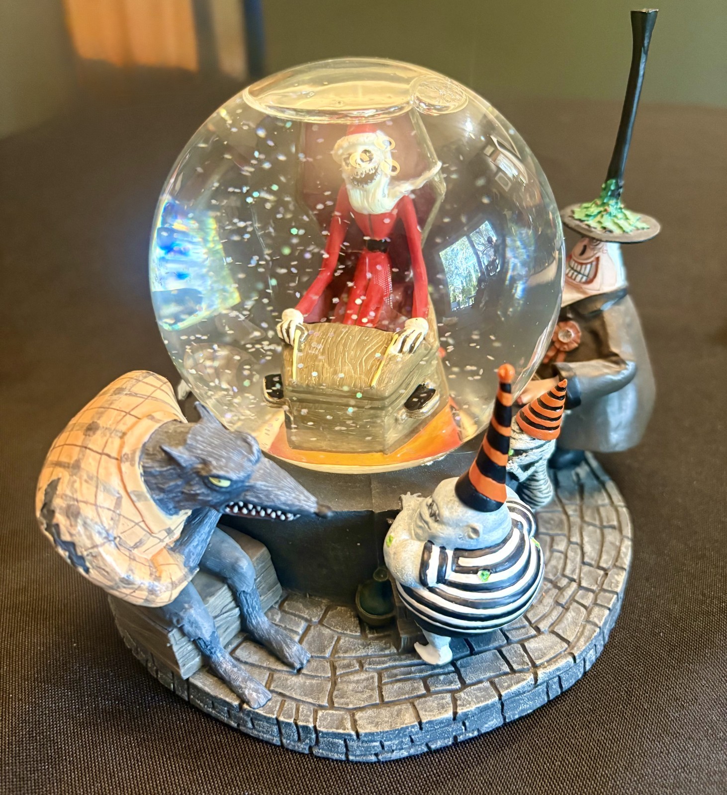 Nightmare Before Christmas Snow Globe Functional Retired From Disney Store