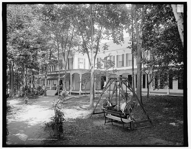 Kattskill House, Lake George, New York c1900 OLD PHOTO