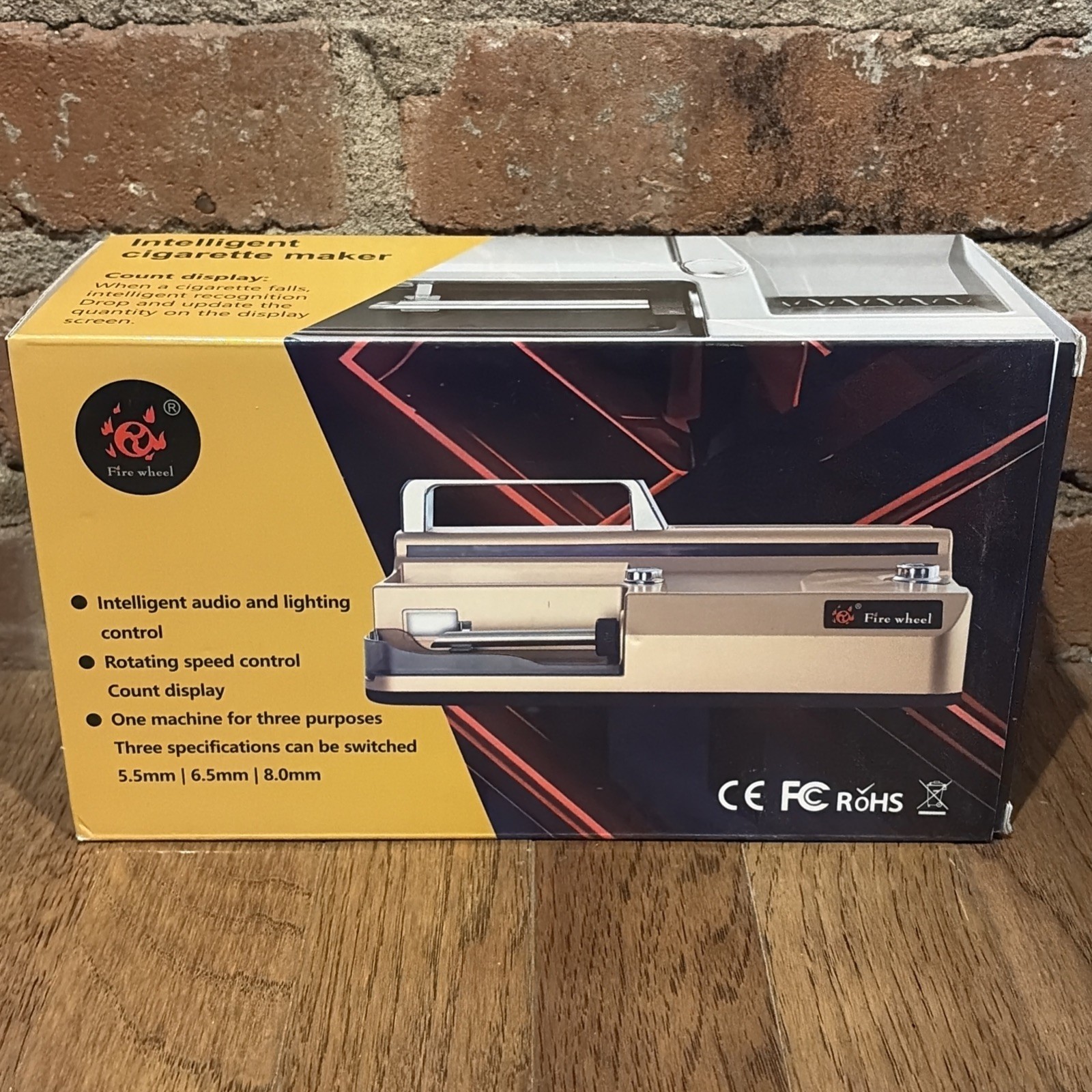 8.0/6.5/5.5mm Automatic Cigarette Rolling Machine Electric Intelligent Sensing