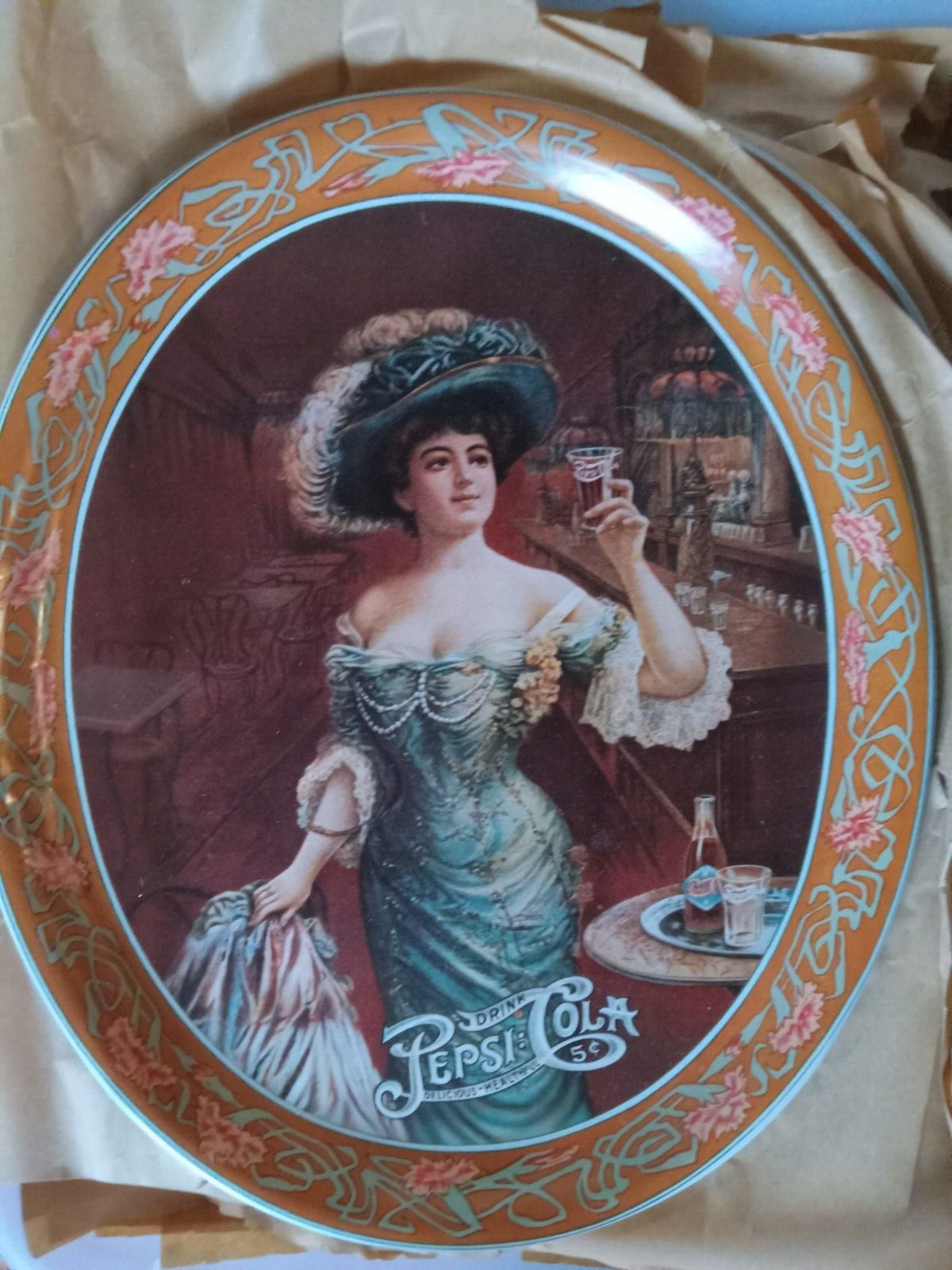 Vtg. Pepsi Cola Tray 12.5\ Vtg. Pepsi Cola Tray 12.5\