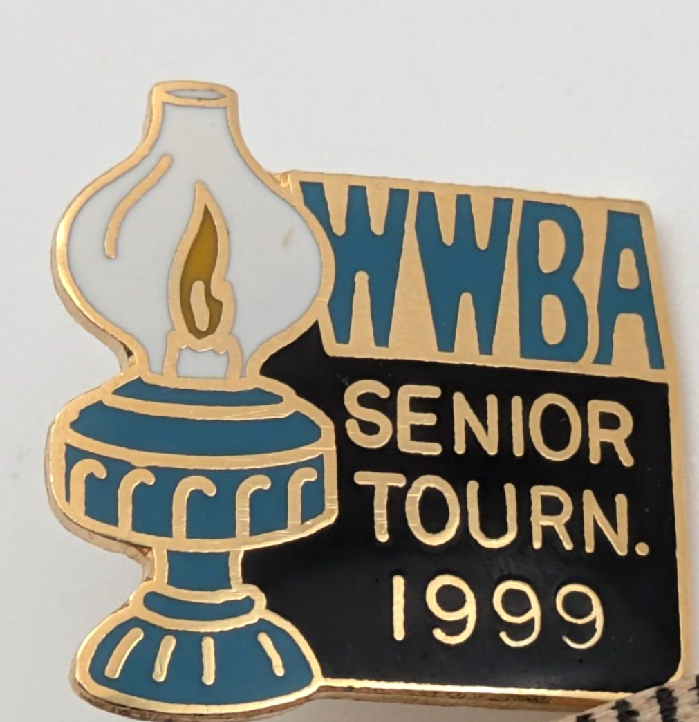 WWBA Senior Tournament 1999 Women\'s Bowling Assocation Lapel Pin