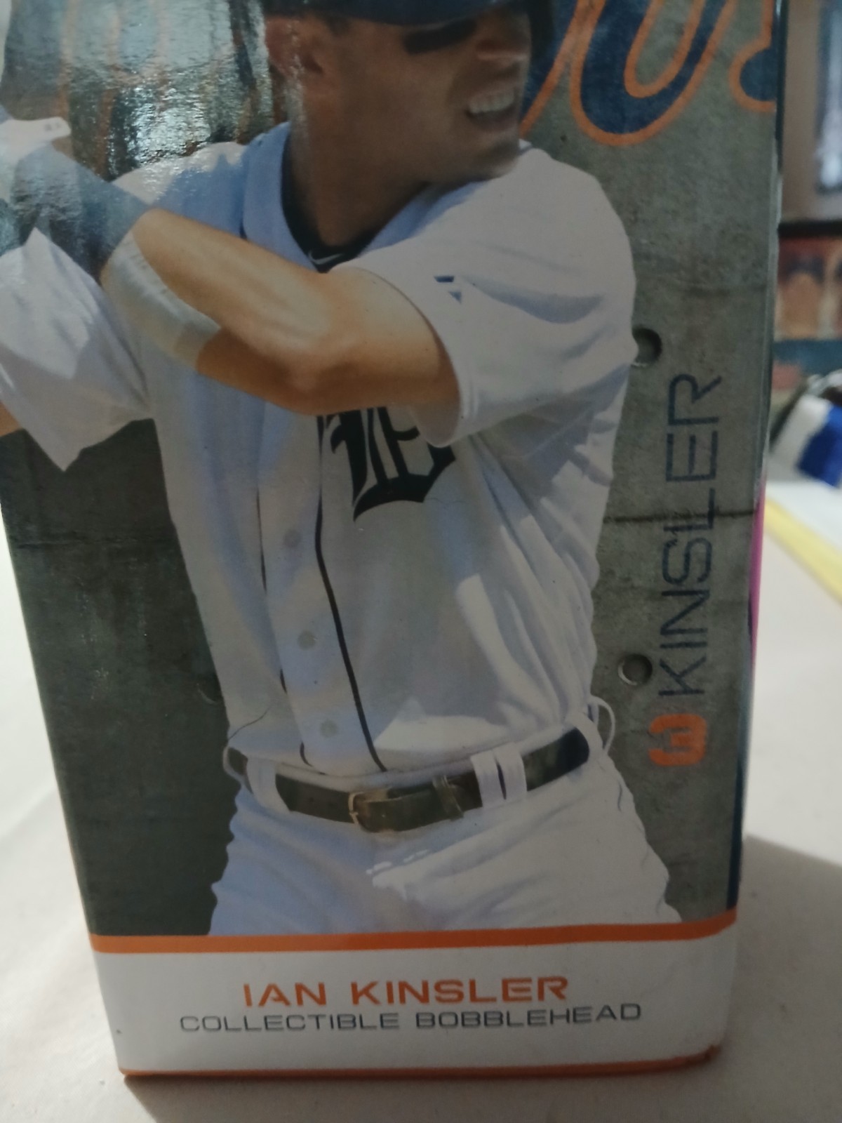 Ian Kinsler Detroit Tigers Baseball Sports Theme Collectible Bobblehead w/ Box
