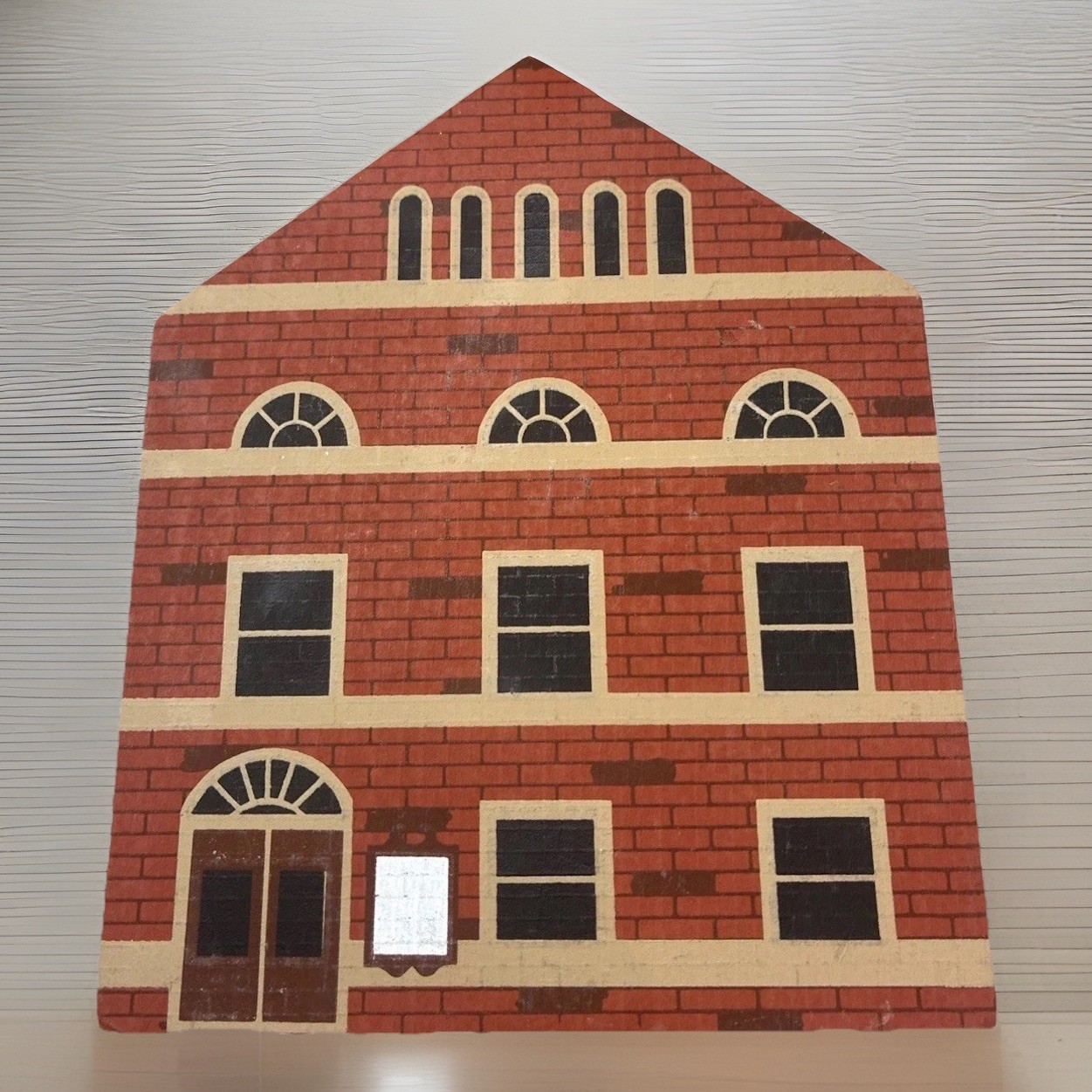 Cat\'s Meow Village Opera House Circleville, OH Wood Shelf Sitter 1989 RARE Cat\'s Meow Village Opera House Circleville, OH Wood Shelf Sitter 1989 RARE