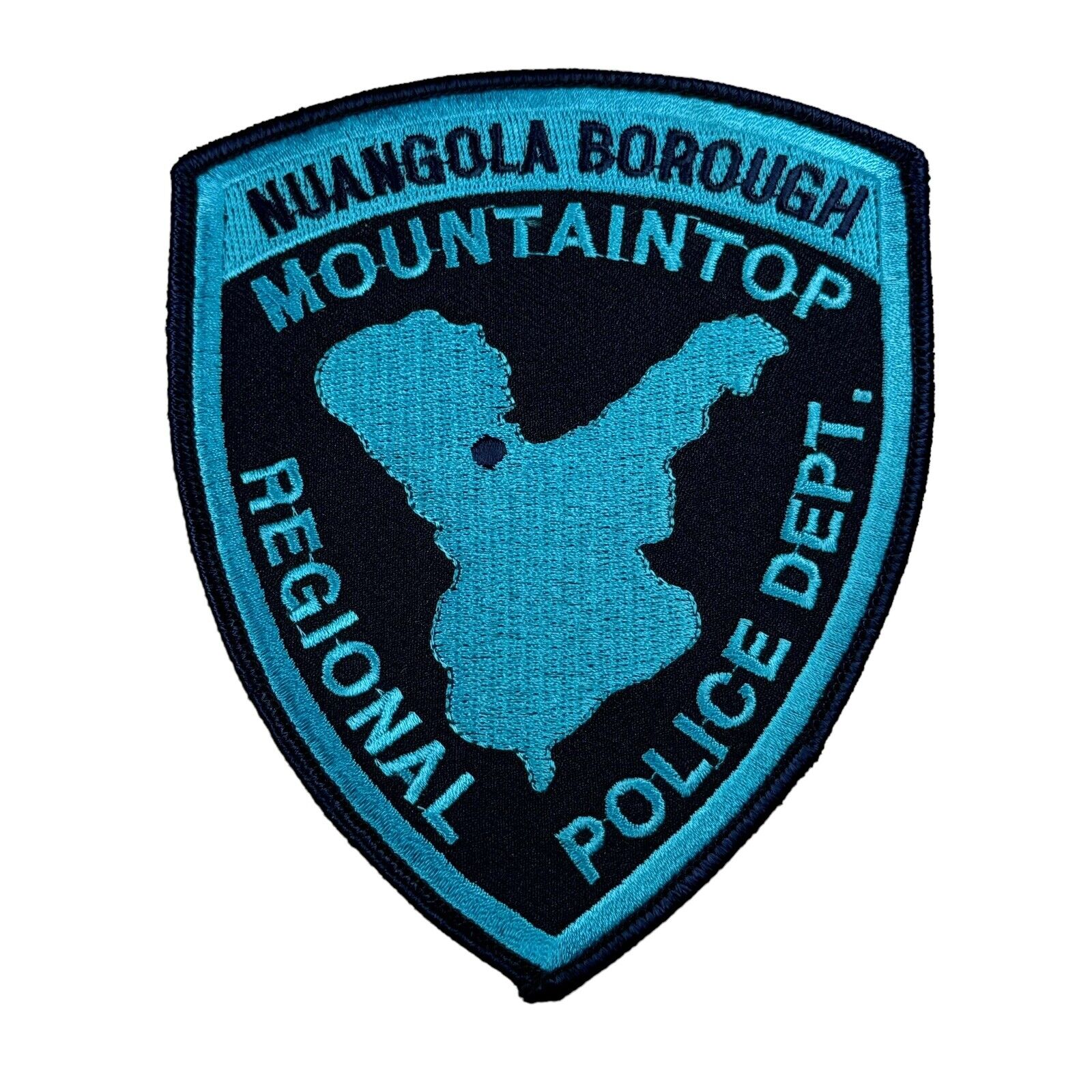 Nuangola Boro Mountaintop PA, Luzerne County Pennsylvania Police Shoulder Patch