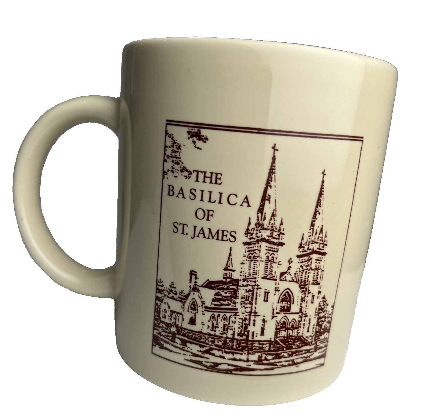 The Basilica Of St James Mug 1989 Elevation To Minor Basilica John Paul II, Pope