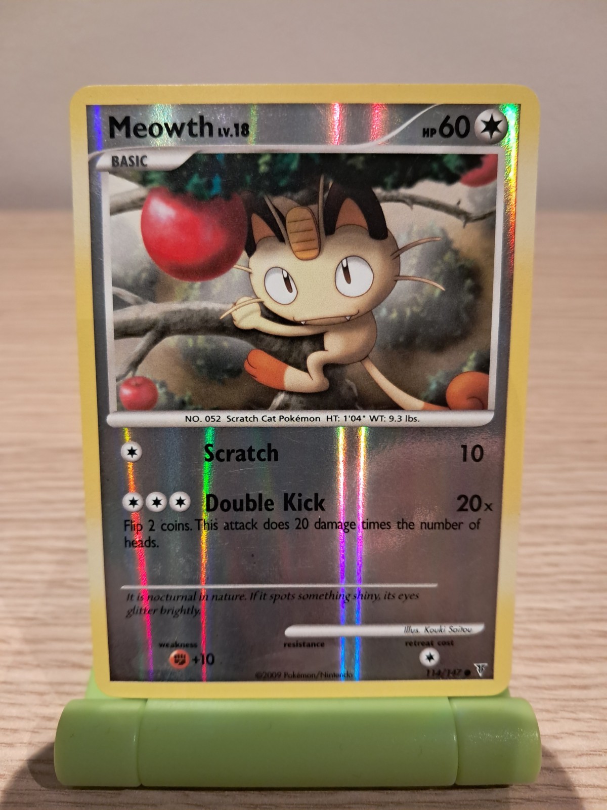 Meowth Supreme Victors 114/147 Eng Holo Excellent