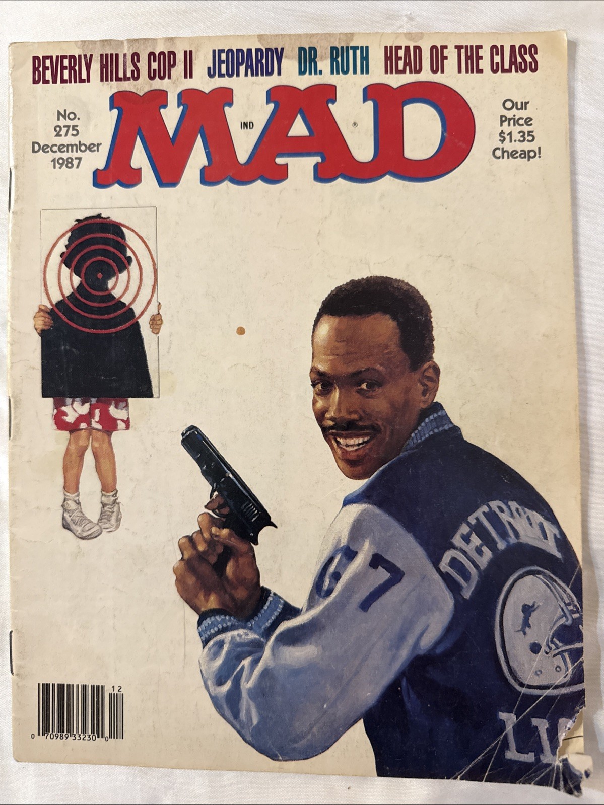 MAD Magazine Vintage December 1987 Number 275 Beverly Hills Cop MAD Magazine Vintage December 1987 Number 275 Beverly Hills Cop