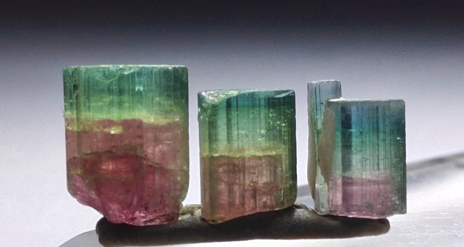 Tourmaline Rare Bicolor Watermelon Crystal Christmas Gift Stone Tourmaline Rare Bicolor Watermelon Crystal Christmas Gift Stone