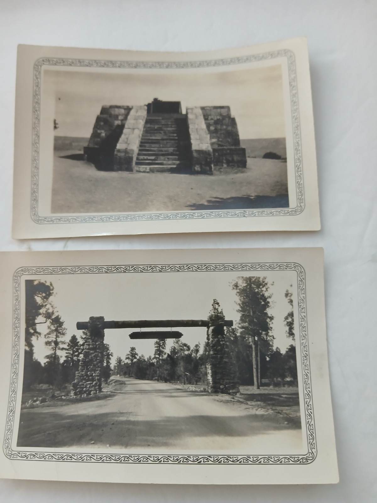 1920s Grand Canyon National Park Entrance, Powell Monument real photos 1920s Grand Canyon National Park Entrance, Powell Monument real photos