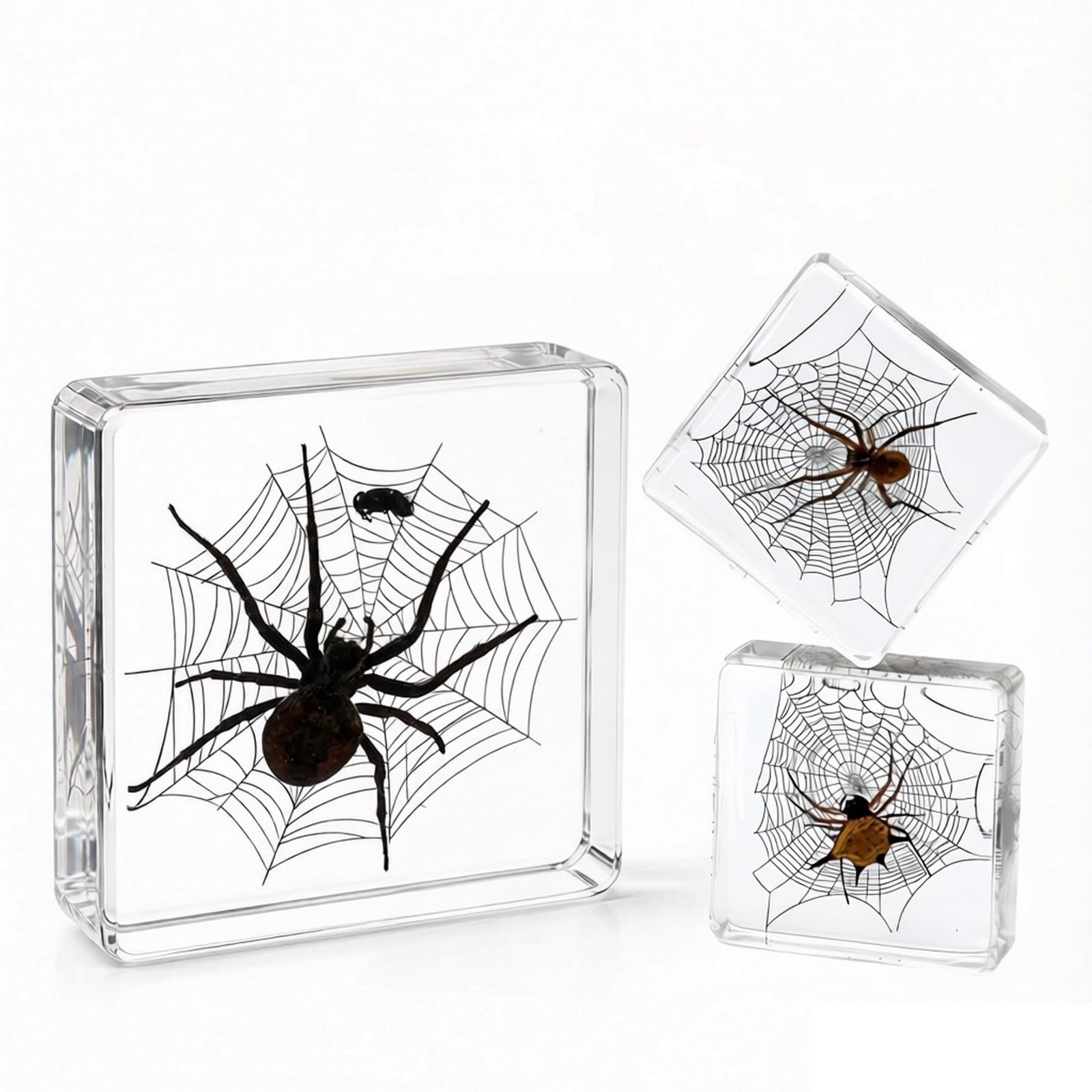 Spider Specimens, Taxidermy Spider, Real Spiders Insect Specimens in Resin fo...