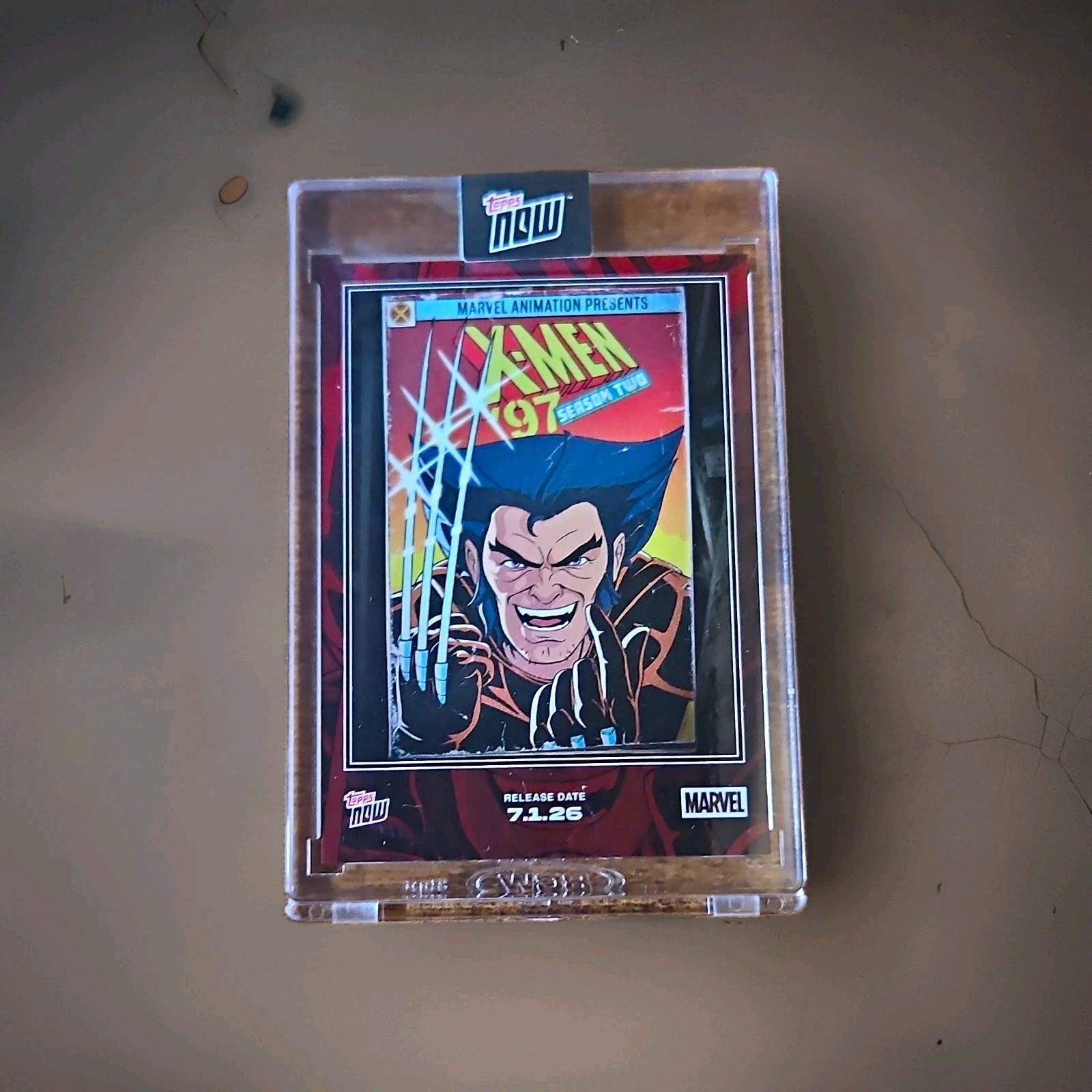 Topps NOW Marvel X-Men \'97 Season 2 Wolverine 2026 Base Set Card #91
