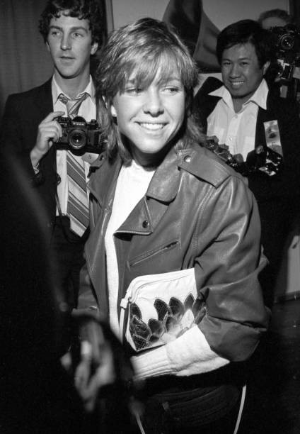Kristy McNichol at the 24th Grammy Awards at the Shrine Auditorium- Old Photo
