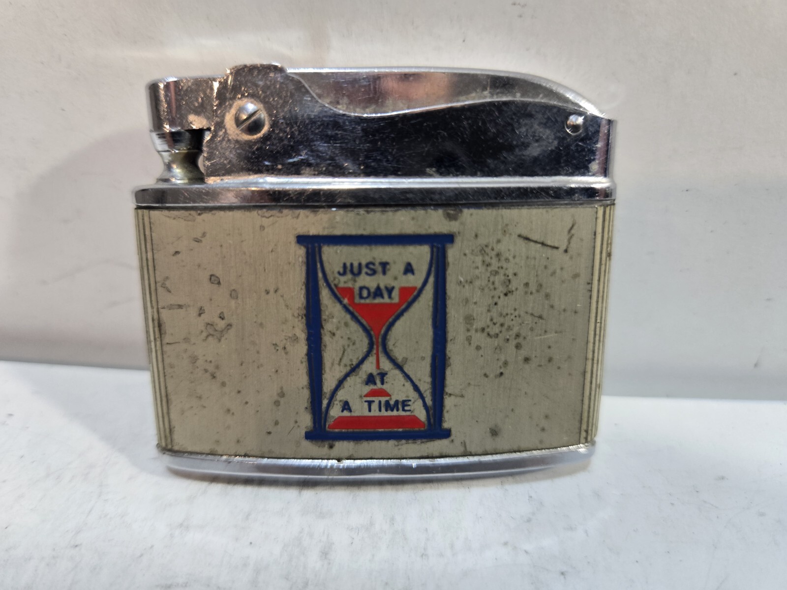 Lighter Barlow B53 Automatic Working Vintage Lighter, Just A Day At The Time