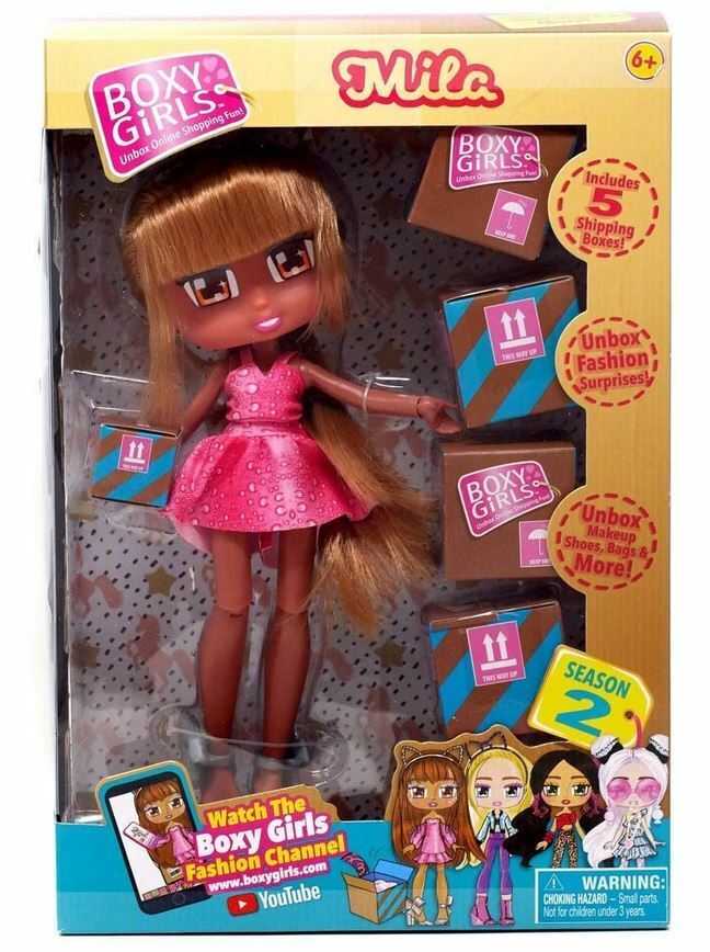Jay at Play - Boxy Girls Series 2 - Mila Doll - Ages 6 and Up