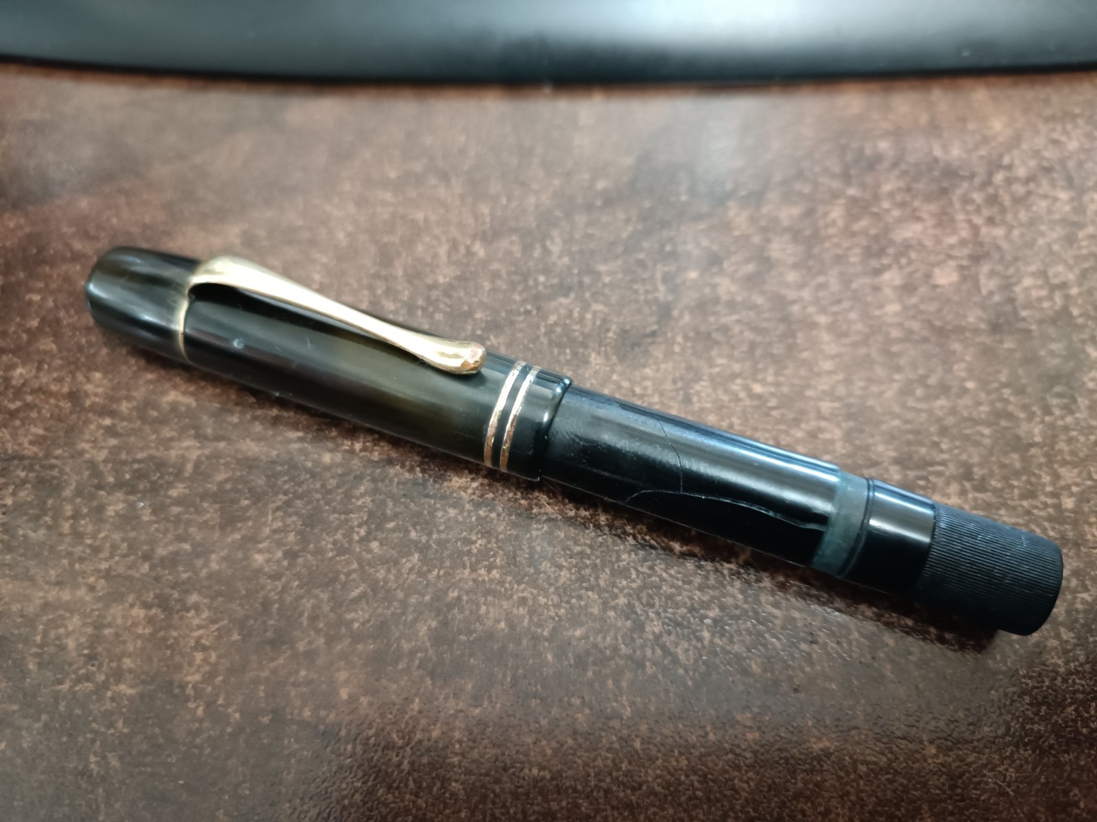 ANTIQUE PELIKAN 100 BLACK FOUNTAIN PEN SPARES PARTS REPAIR RESTORATION