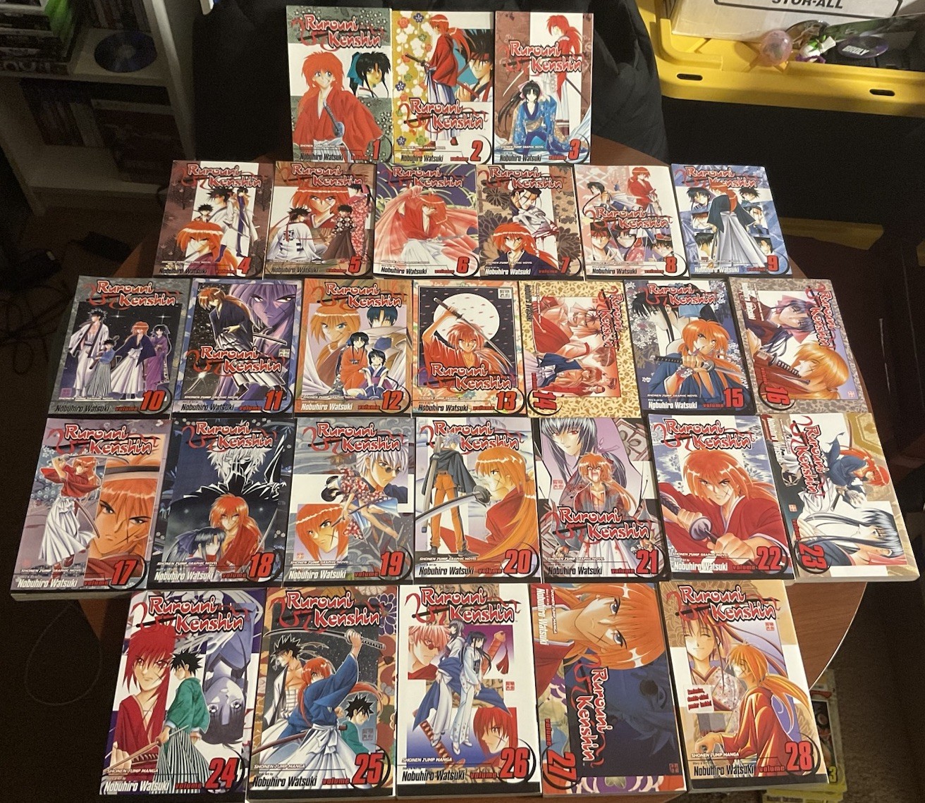 Rurouni Kenshin Volumes 1-28 English Manga COMPLETE SET Nobuhiro Watsuki Viz