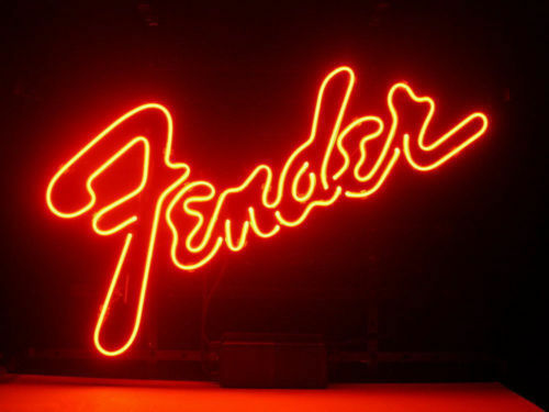 US STOCK Guitar Music Vintage Neon Light Lamp Home Bar Pub Glass Decor 19\