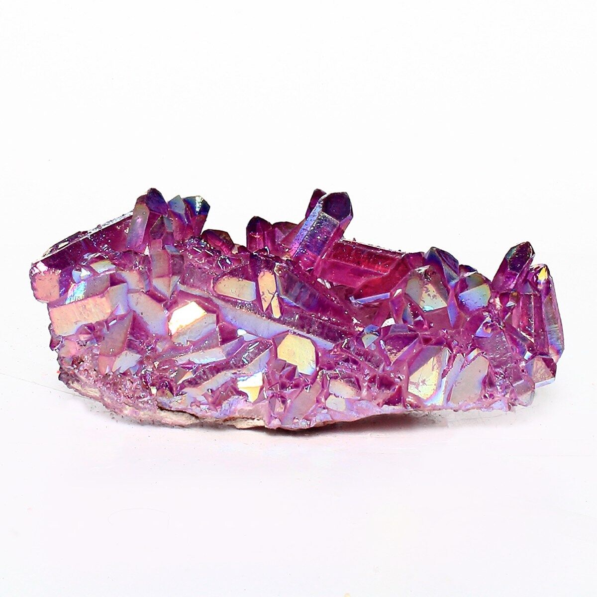 327g Beautiful Colourful Crystal Cluster Mineral Specimen Quartz Decoration