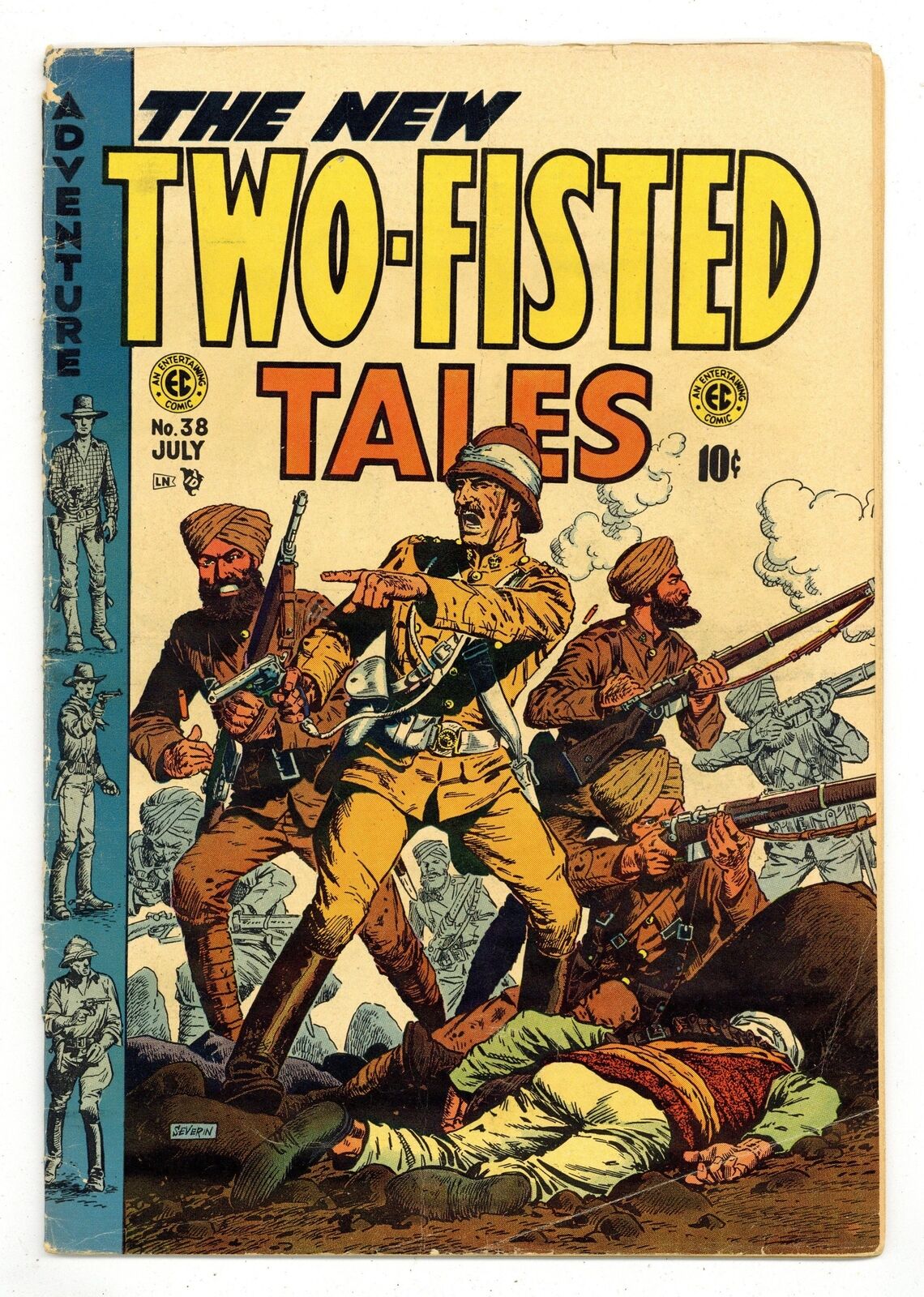 Two Fisted Tales #38 VG- 3.5 1954