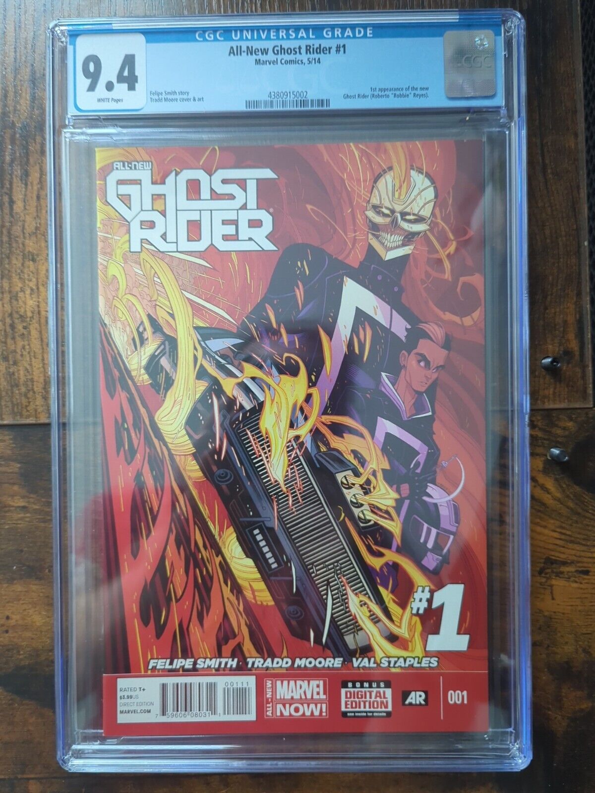 All-New Ghost Rider #1 CGC 9.4  1st Robbie Reyes, New Ghost Rider