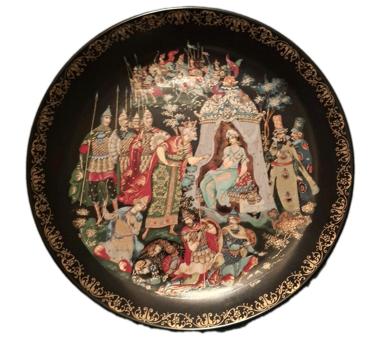 1988 Bradex Tianex Russian Legends Plate #3 Limited Edition The Golden Cockerel