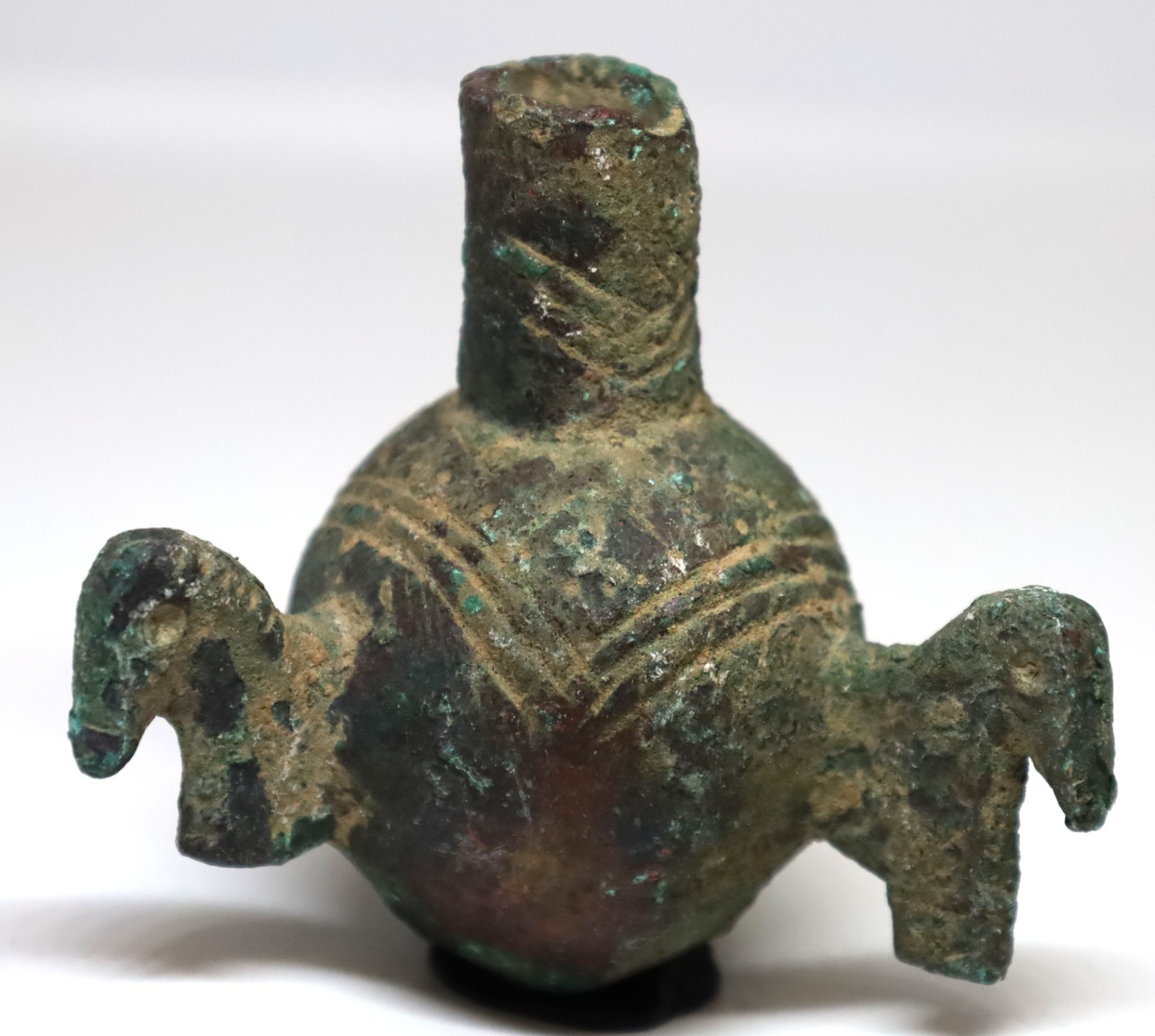 Asian Antique Ancient Bactria Bronze Antique Collectables Circa 500 BC