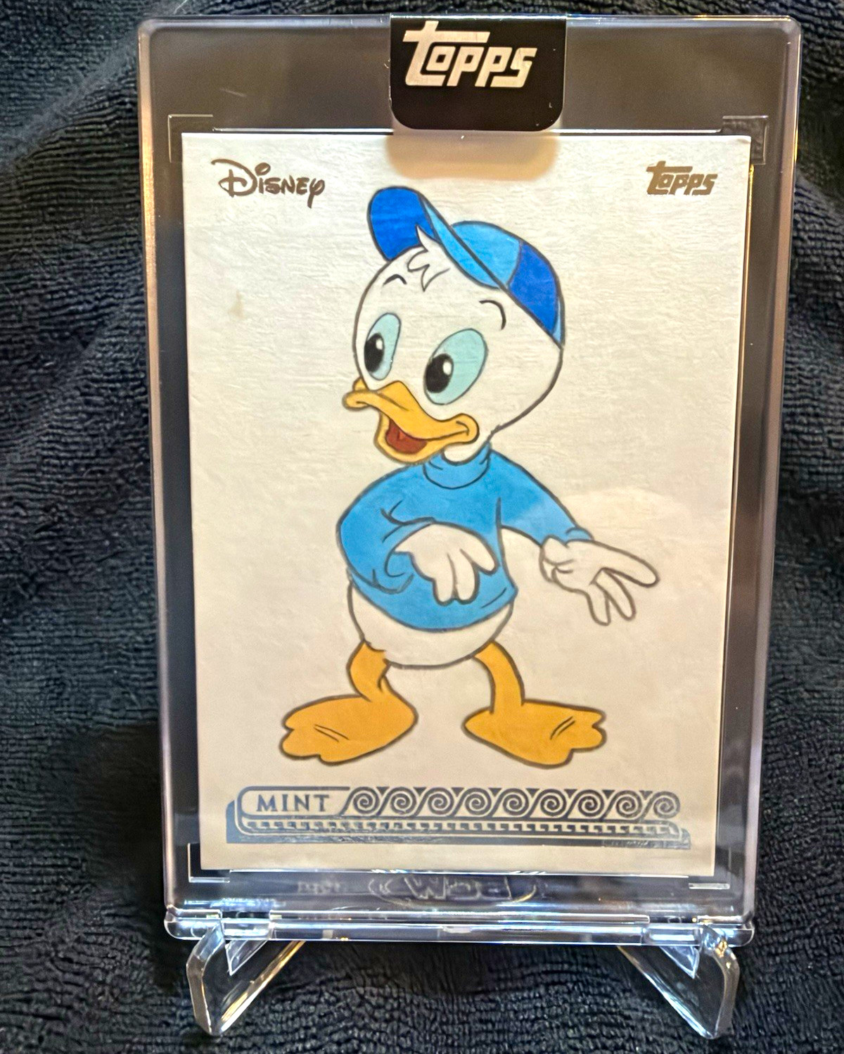 2026 Topps Mint Disney Dewey Original Sketch Paul Williams Auto 1/1 Encased 2026 Topps Mint Disney Dewey Original Sketch Paul Williams Auto 1/1 Encased