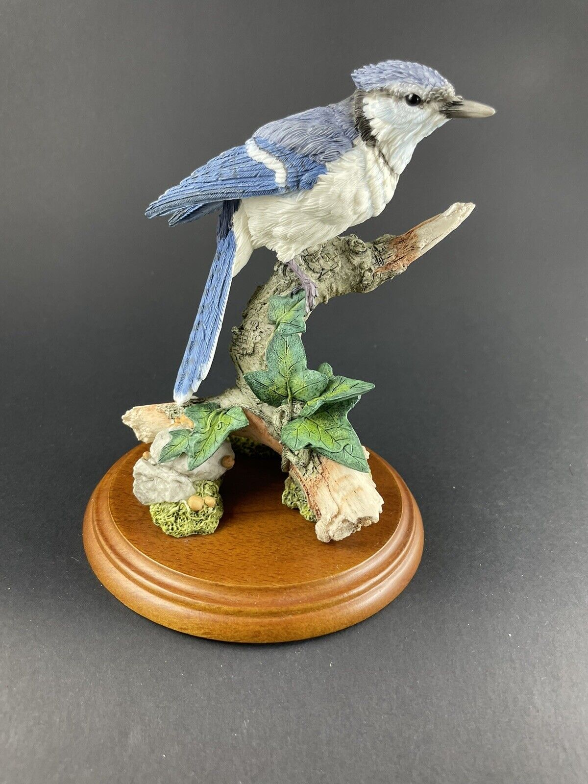 Hand Crafted Stafford Collection Blue Jay Figurine 01160