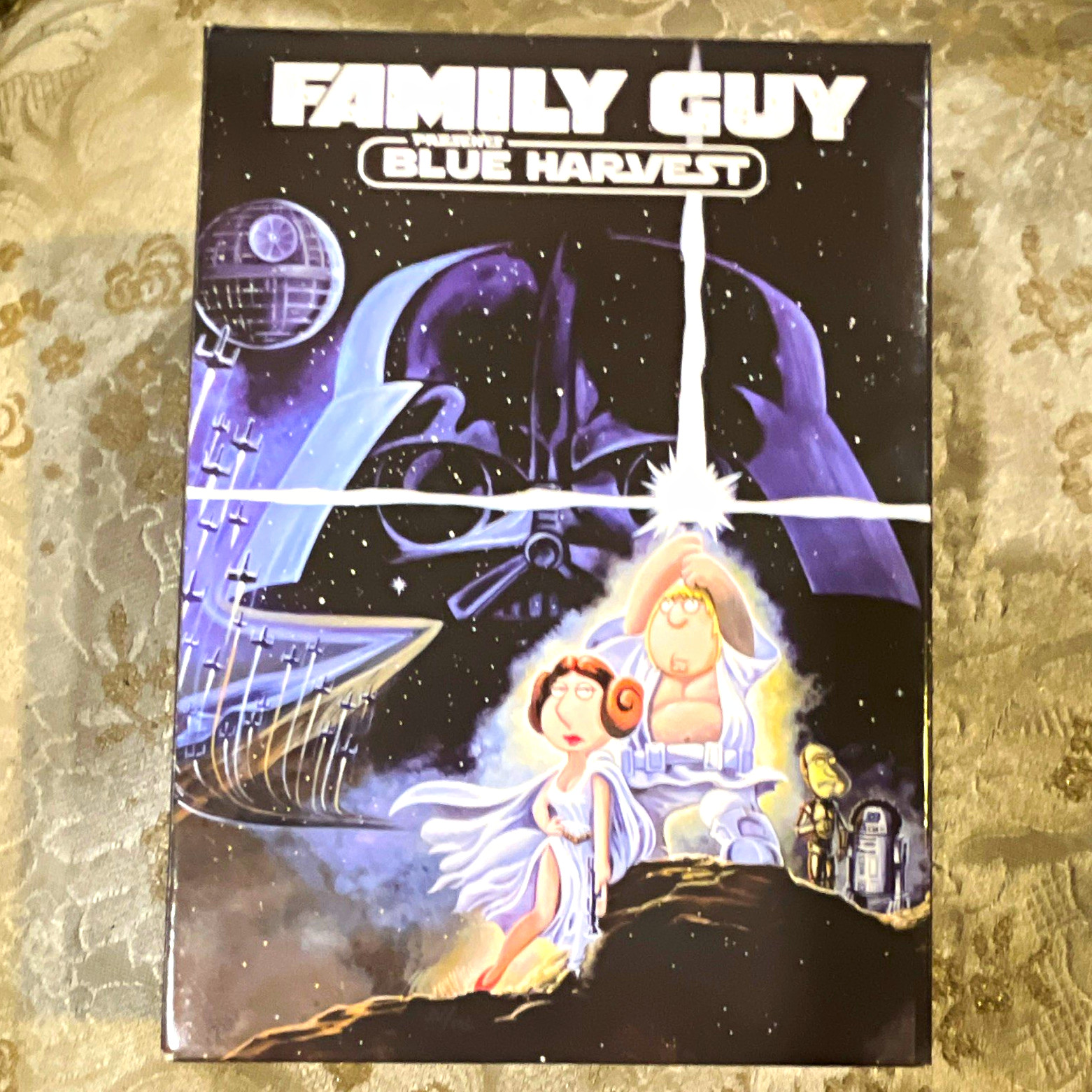 Blue Harvest Family Guy Poster Bundle on Paper, Chris & Lois Griffin, Star Wars