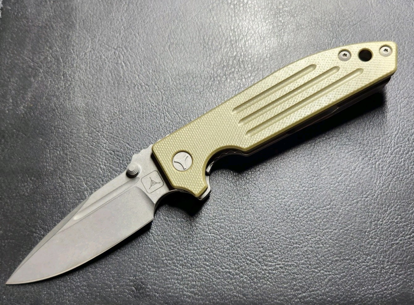 Fellhoelter TAD Dauntless Custom Knife Triple Aught Design G10 Titanium 