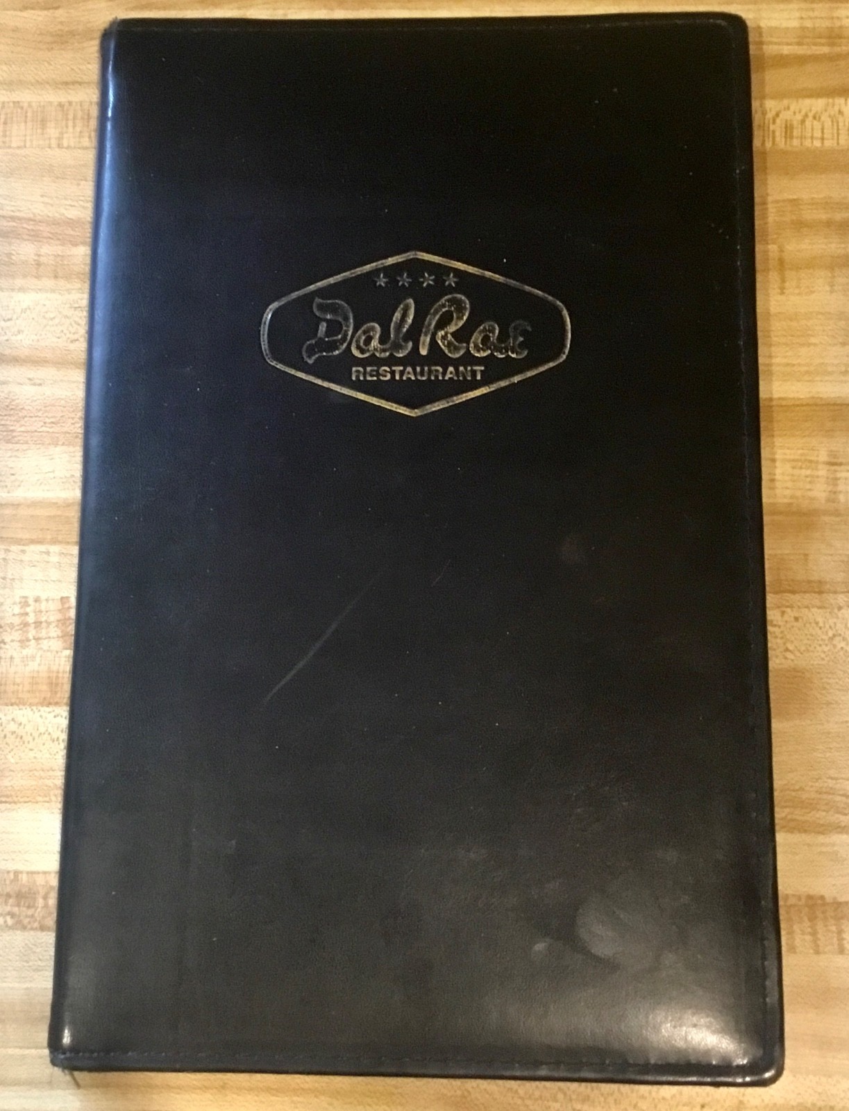 Vtg. Authentic Dal Rae Restaurant, Pico Rivera, California Menu w/ Cover
