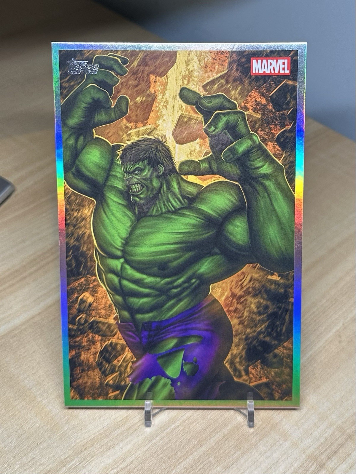 2026 Topps Marvel Vault HULK ORIGINALS BOX TOPPER ART #VO-08 Ariel Diaz