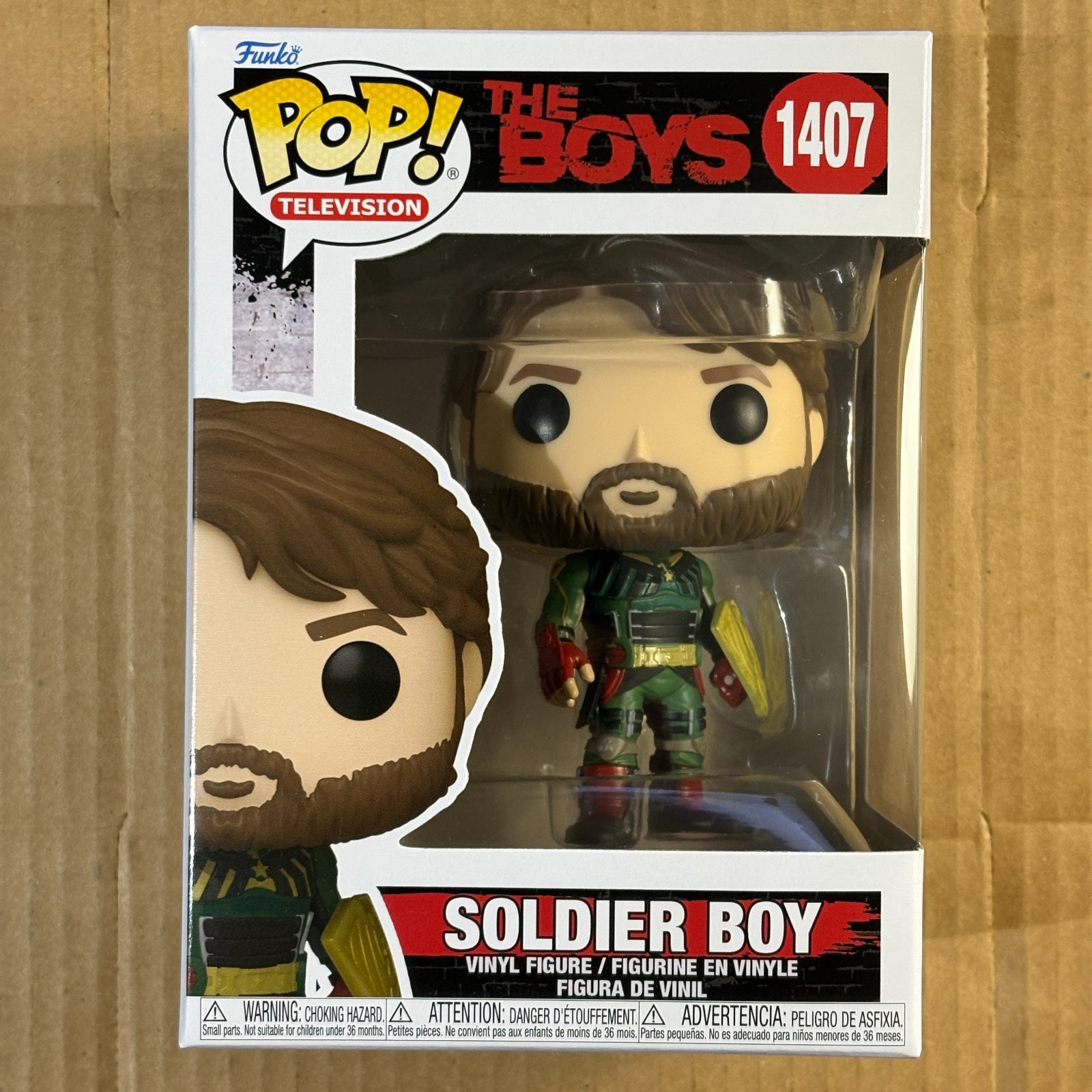 Funko Pop Soldier Boy #1407, The Boys, TV
