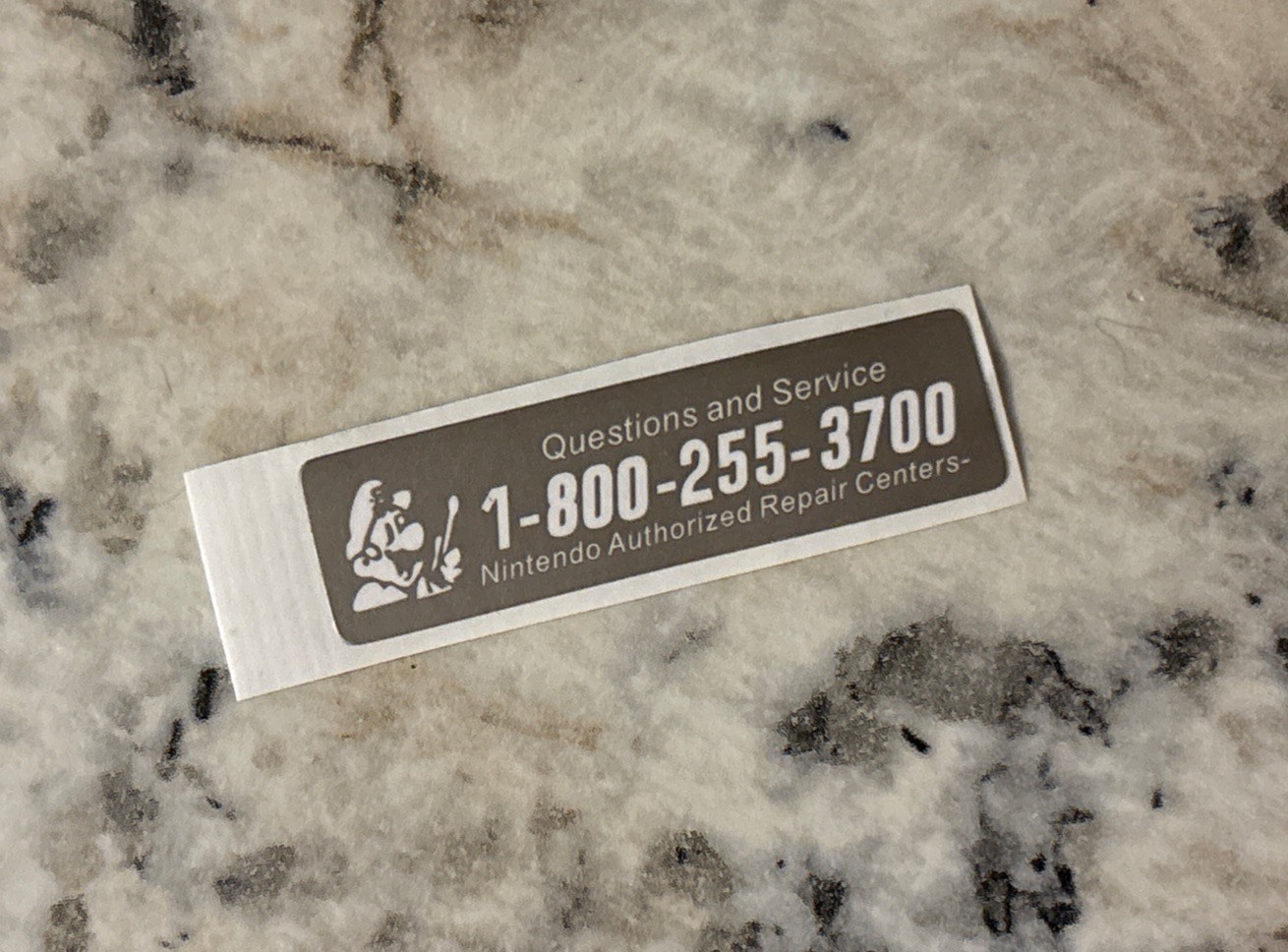 Service Sticker For Game Boy Pocket ( MGB-001 ) Replacement