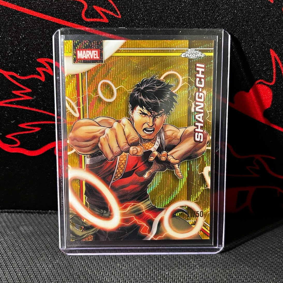 2026 Topps Chrome Marvel — Shang-Chi Gold /50