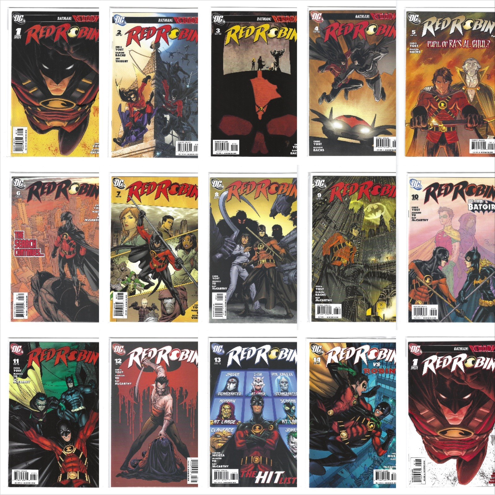 Red Robin #1–26 + #1 2nd Print | Complete Series Set | Tim Drake | VF/NM | DC