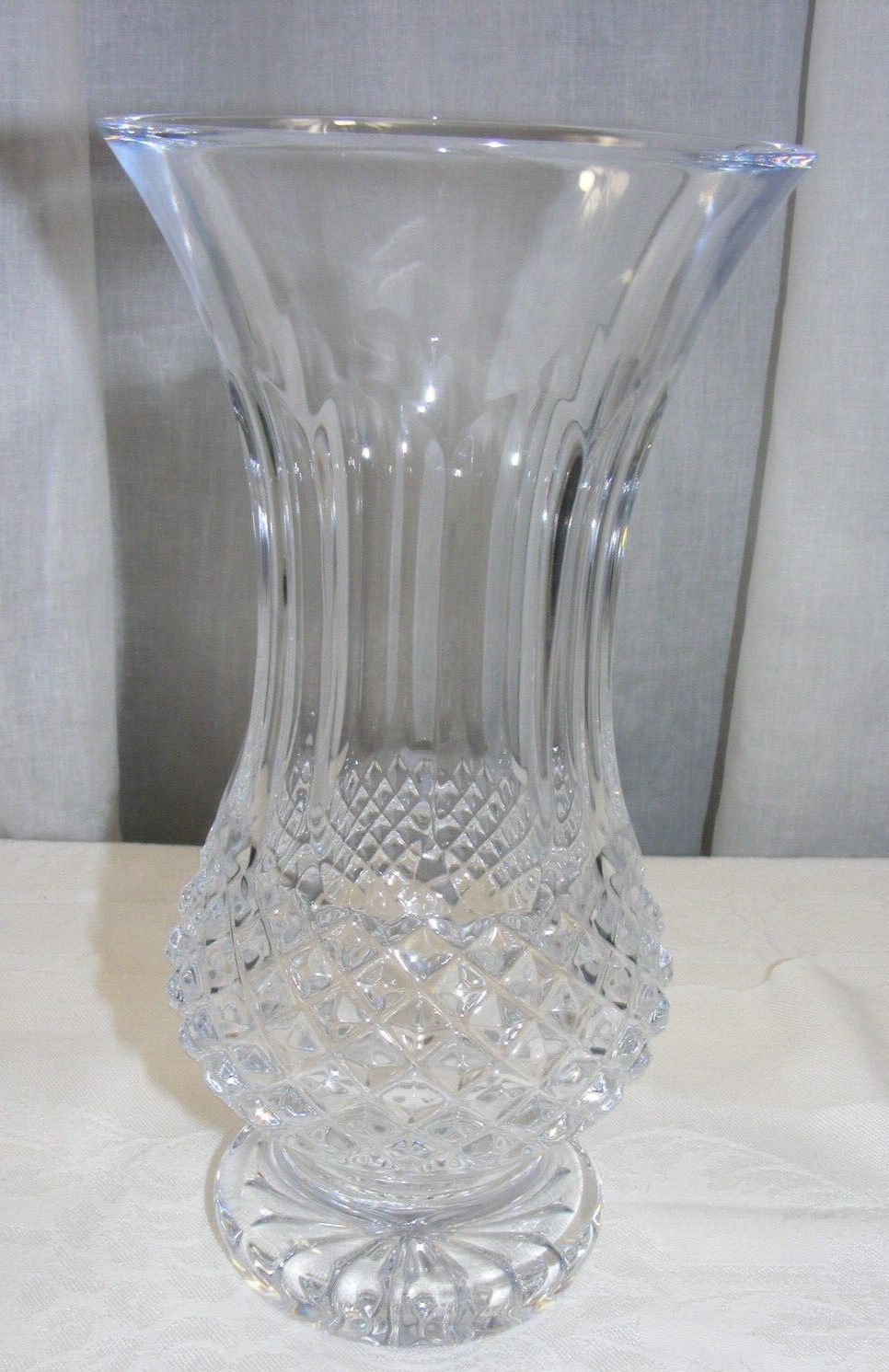 Vintage Waterford Crystal Wide Mouth 9