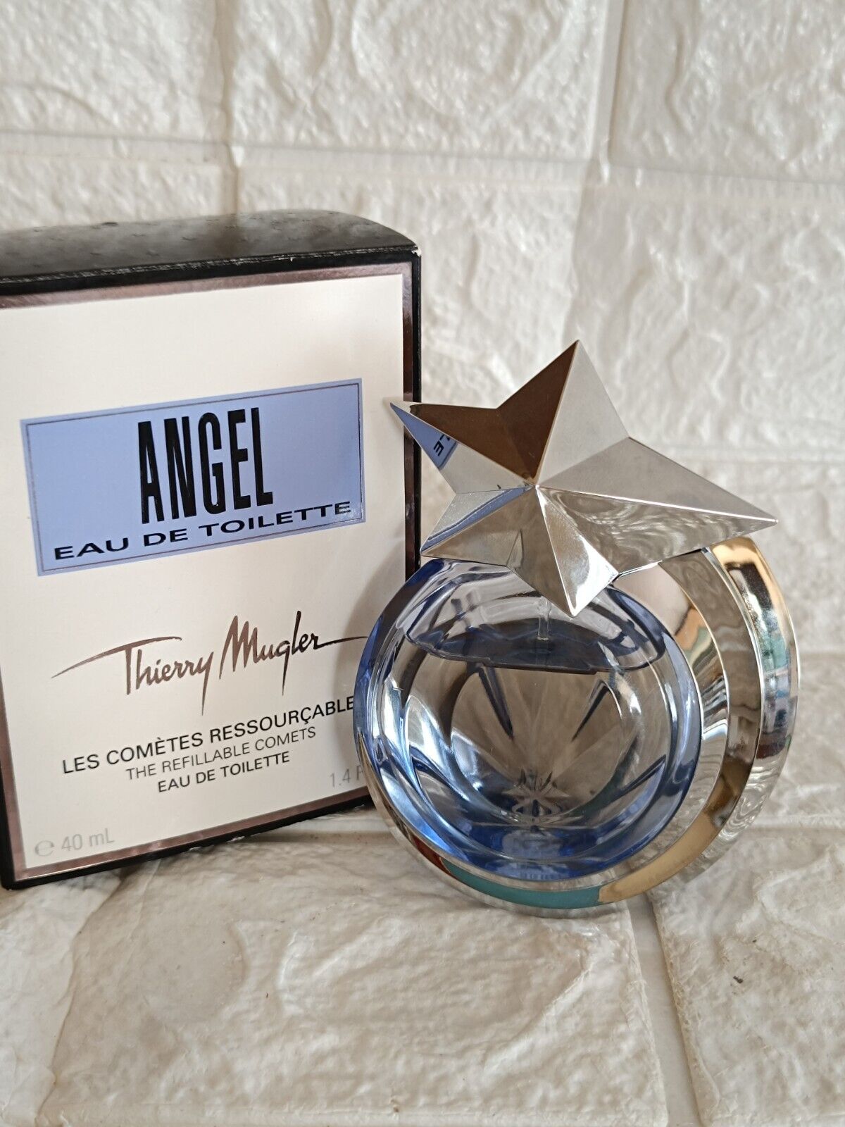 Very Rare Thierry Mugler ANGEL Les Cometes 37ml Left Used Collectable Fragrance 