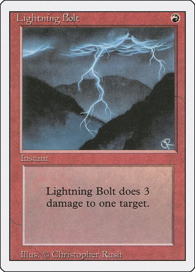 Lightning Bolt Revised Edition NM/M