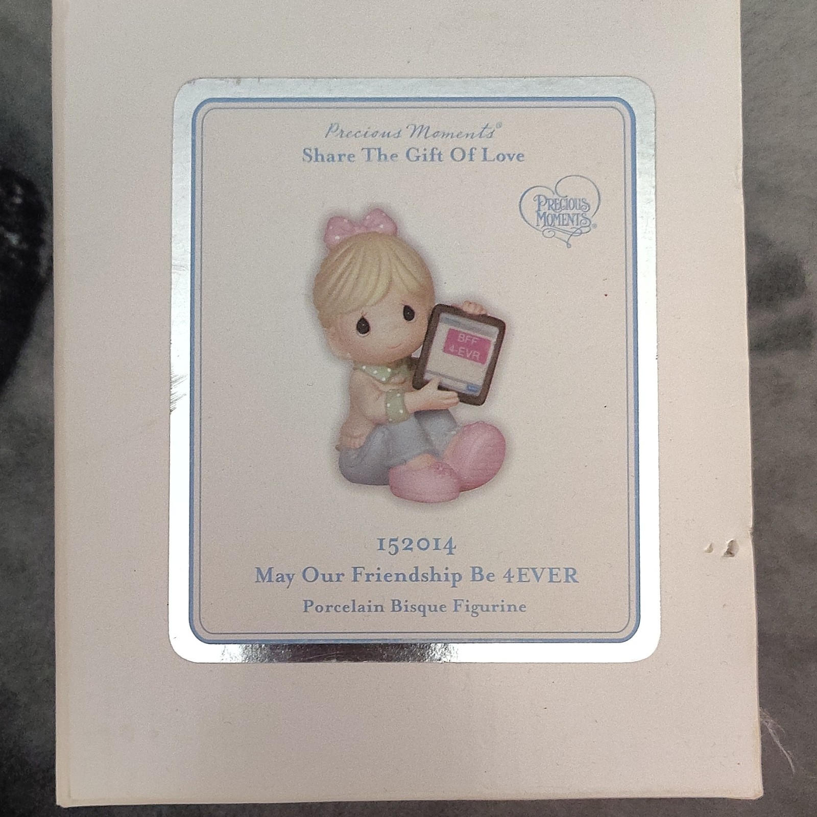 Precious Moments “May Our Friendship Be 4EVER” Porcelain Figurine 2015 Boxed