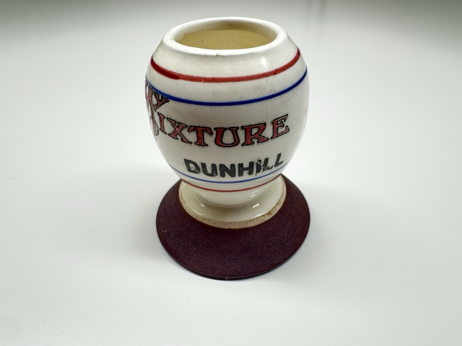 dunhill my mixture ceramic match holder