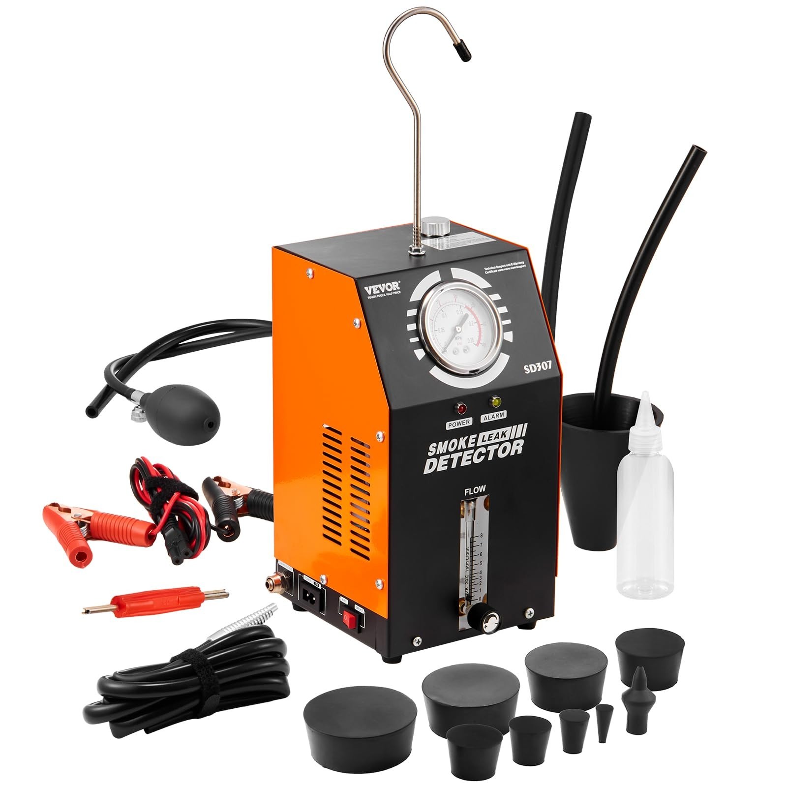 VEVOR Automotive Smoke Machine Leak Detector, DC 12V EVAP Vacuum Diagnostic Test