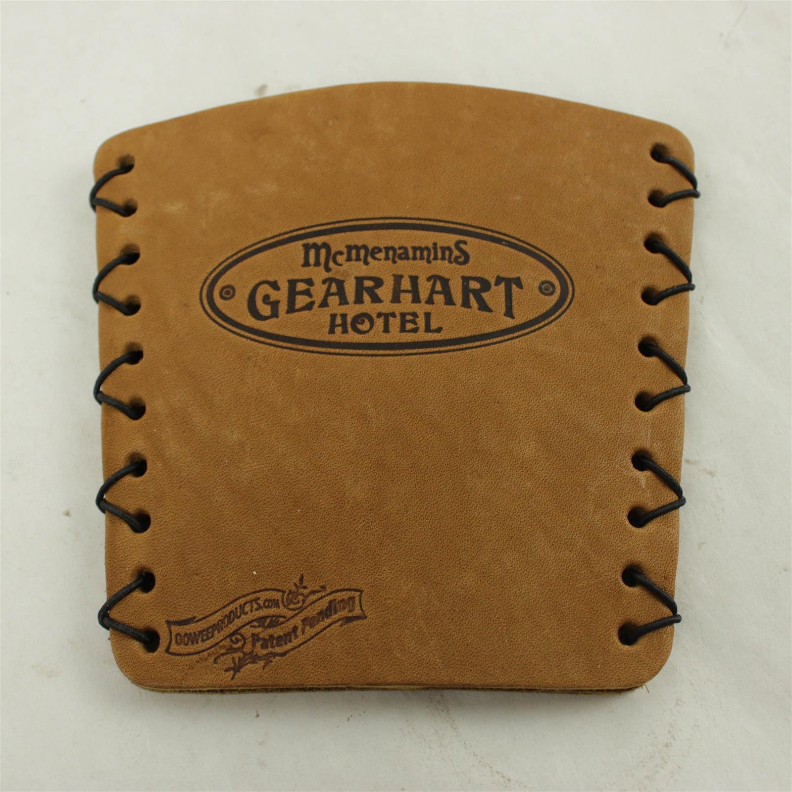 McMenamins Gearhart Hotel Oregon Coast OOWEE Leather Pint Koozie McMenamins Gearhart Hotel Oregon Coast OOWEE Leather Pint Koozie